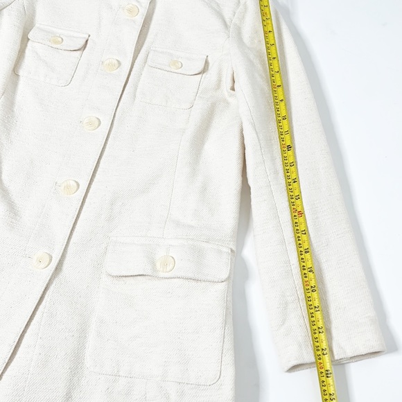 J Jill Cotton Blend Jacket - Picture 8 of 14